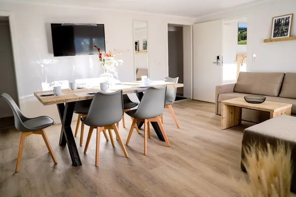 Wohnzimmer Smart Resorts Haus Saphir Ferienwohnung 502
