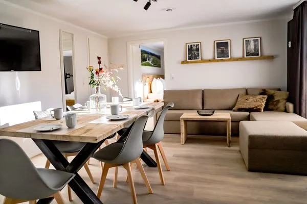 Wohnzimmer Smart Resorts Haus Saphir Ferienwohnung 502