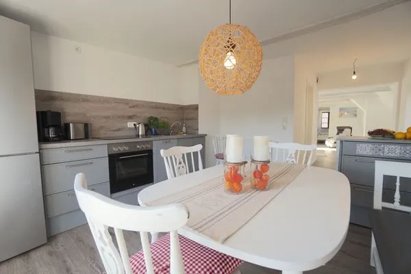 Küche / Küchenzeile  Ferienwohnung Blauzahn