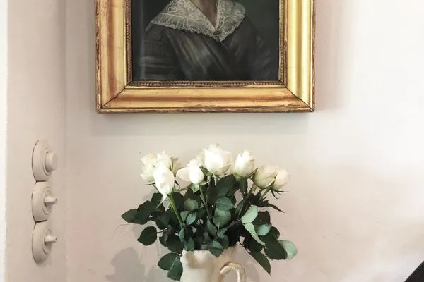 Dekoratives Detail  Romantische Ferien unter Reet an der Schlei - Reetdachhaus Frau Schröders - Urlaub in Ostseenähe