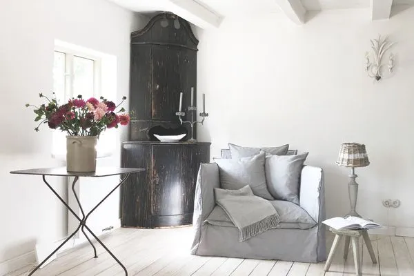 Wohnzimmer  Romantische Ferien unter Reet an der Schlei - Reetdachhaus Frau Schröders - Urlaub in Ostseenähe