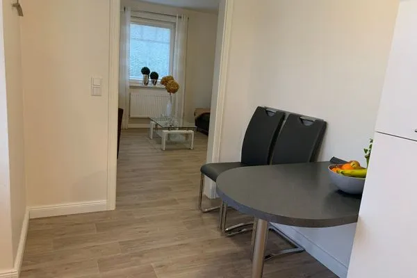 Küche / Küchenzeile  Gemütliche Ferienwohnung Schleistübchen in Fahrdorf für 2 Personen