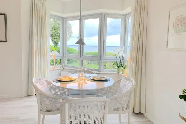 Wohnzimmer  Ferienwohnung Strandhüpfer - direkt am Meer