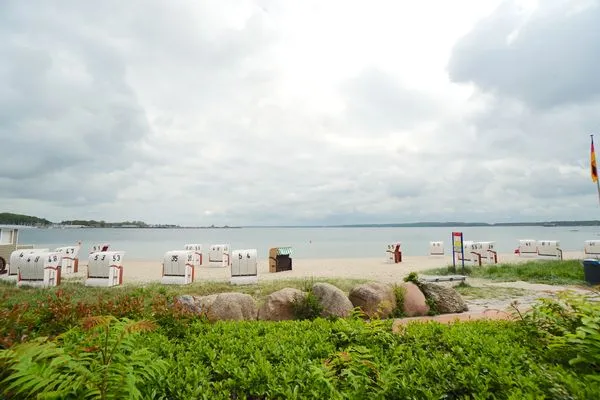Strand  Ferienwohnung Strandhüpfer - direkt am Meer