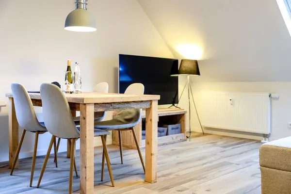 Wohnzimmer Smart Resorts Haus Opal Ferienwohnung 404