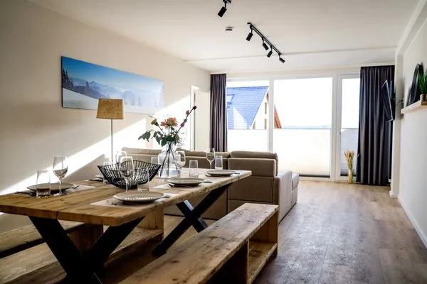 Wohnzimmer Smart Resorts Haus Brilliant Ferienwohnung 602