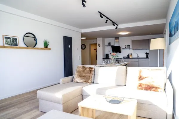 Wohnzimmer Smart Resorts Haus Brilliant Ferienwohnung 602