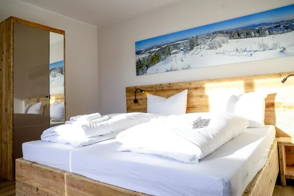 Schlafzimmer Smart Resorts Haus Brilliant Ferienwohnung 602