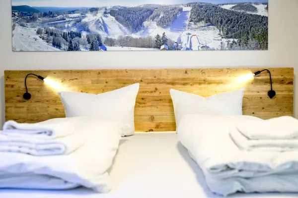 Schlafzimmer Smart Resorts Haus Brilliant Ferienwohnung 602