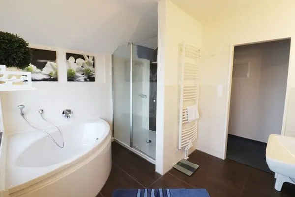 Badezimmer Haus am Kurpark Wohnung 21