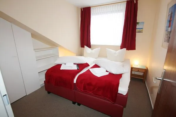 Schlafzimmer Haus am Kurpark Wohnung 26