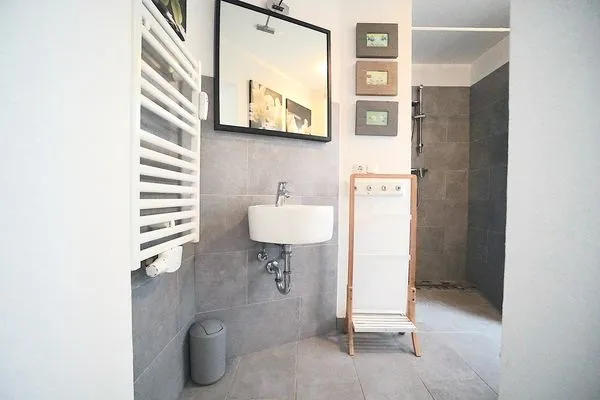 Wohnzimmer  Ferienwohnung Kajüte am Borbyerufer von Eckernförde