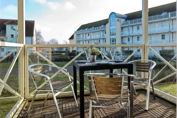 Balcony Residenz am Yachthafen Muschelsucher