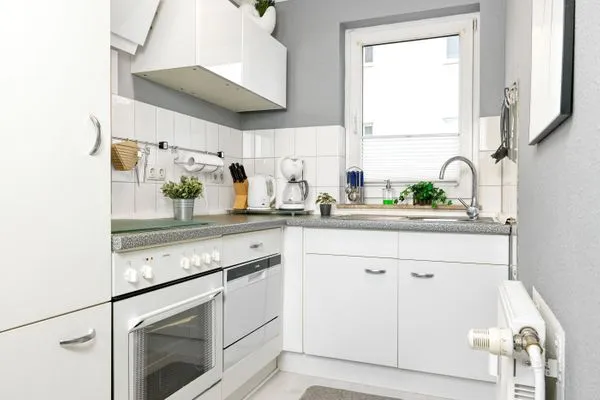 Kitchen Residenz am Yachthafen Muschelsucher