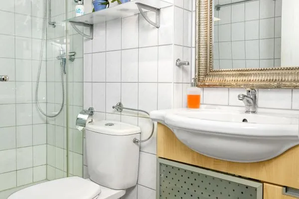 Bathroom Residenz am Yachthafen Muschelsucher