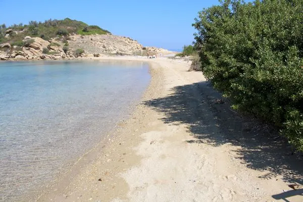 beach in 250m  Aspro Spiti 1