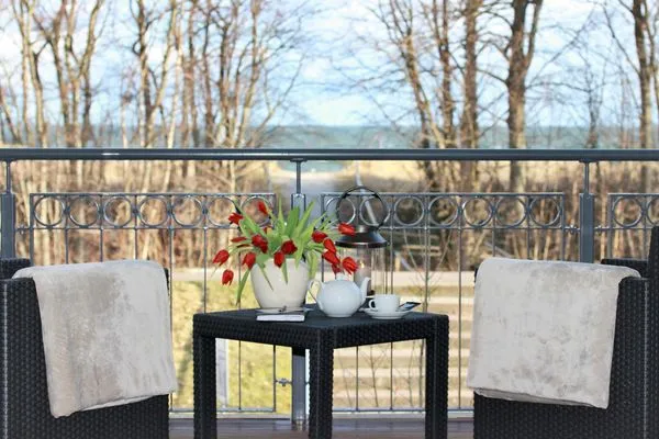 Balkon Logierhaus Friedrich WE 5 - "Ostseewelle"