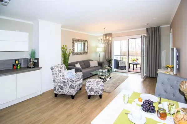 Wohnbereich Logierhaus Friedrich WE 5 - "Ostseewelle"