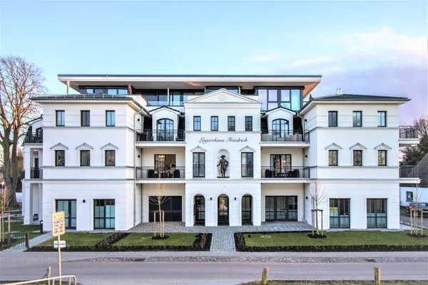 Außenansicht Logierhaus Friedrich WE 5 - "Ostseewelle"