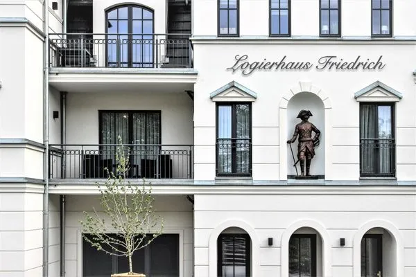 Außenansicht Logierhaus Friedrich WE 5 - "Ostseewelle"