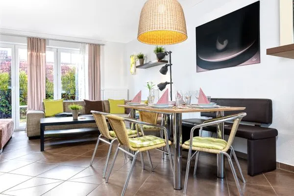 Living room Reihenhäuser Timmendorf Strand Haus Strandmuschel