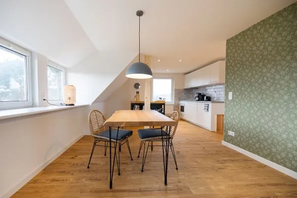 Küche / Küchenzeile Haus Bräätlun Ferienwohnung Bräätlun 5