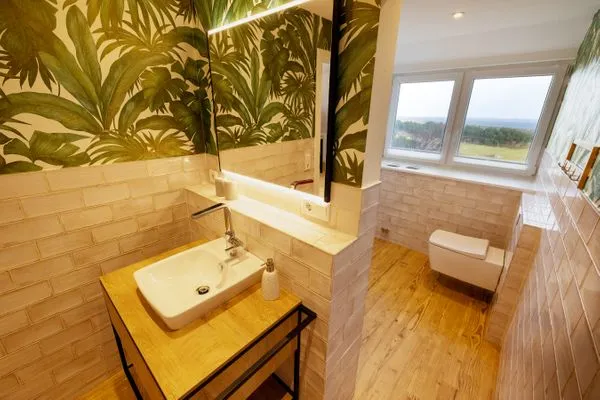 Badezimmer Haus Bräätlun Ferienwohnung Bräätlun 5