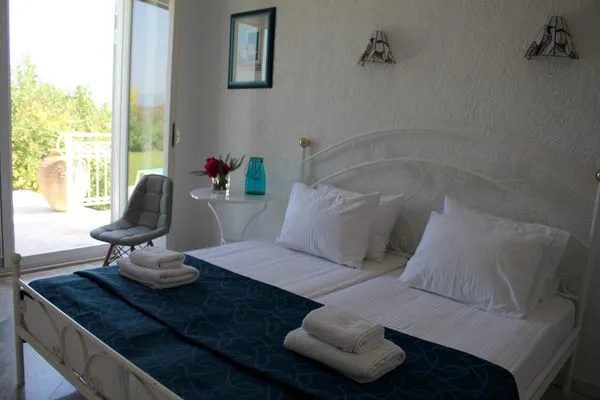 Schlafzimmer  Türkis