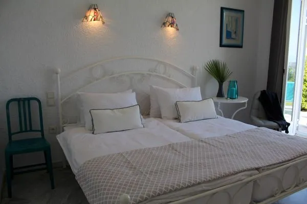 Schlafzimmer  Türkis