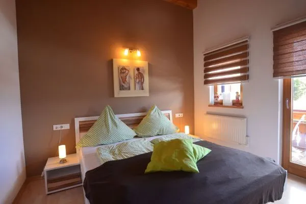 Schlafzimmer  Dominique - Feriendorf Via Claudia Haus 100