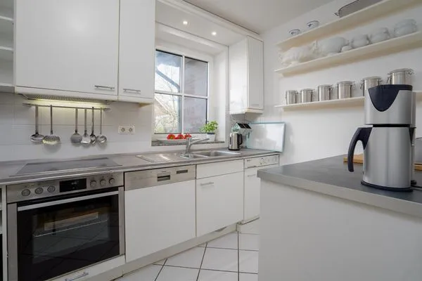 Küche / Küchenzeile  (OST29a) Ferienwohnung "Strandliebe"