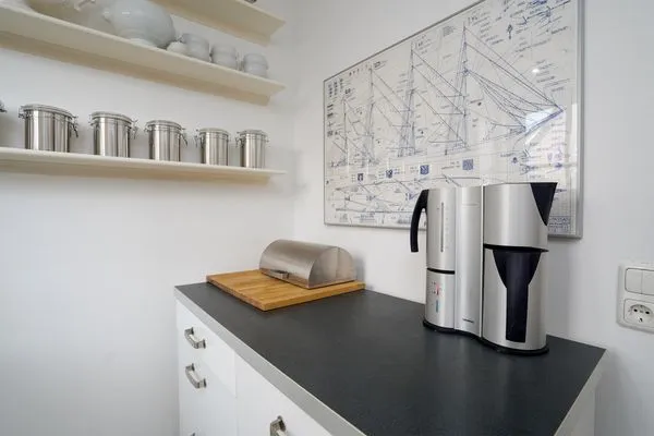 Küche / Küchenzeile  (OST29a) Ferienwohnung "Strandliebe"