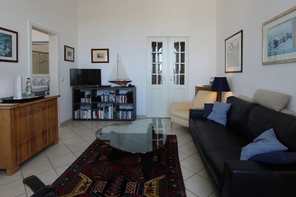  Haus Bischofsstab - Ferienwohnung am Meer Heiligendamm - Wohnzimmer