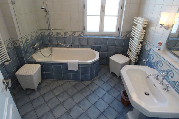  Haus Bischofsstab - Ferienwohnung am Meer Heiligendamm - Badezimmer