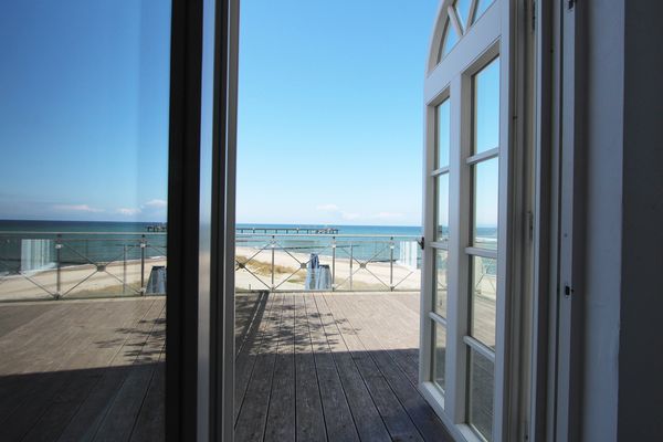  Haus Bischofsstab - Ferienwohnung am Meer Heiligendamm - Wohnzimmer
