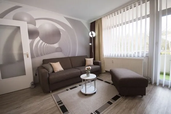 Apartmenthaus Frauenpreiss FeWo 104 Sahlenburg - Wohnzimmer