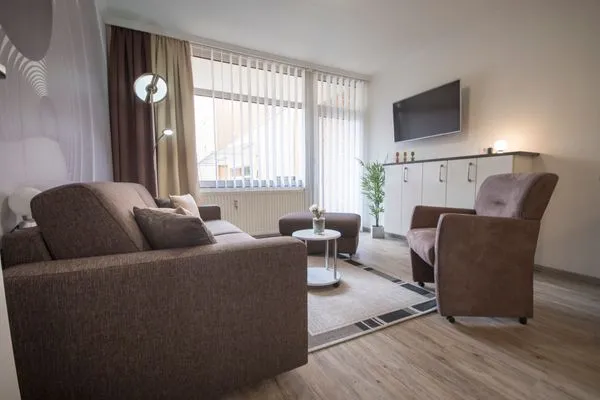 Apartmenthaus Frauenpreiss FeWo 104 Sahlenburg - Wohnzimmer