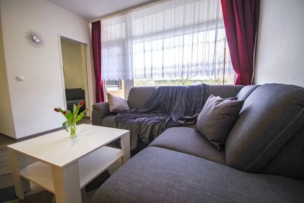 Apartmenthaus Frauenpreiss FeWo 111 Sahlenburg - Wohnzimmer