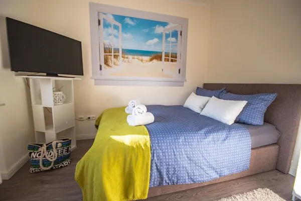 Apartmenthaus Frauenpreiss FeWo 59 Sahlenburg - Schlafzimmer