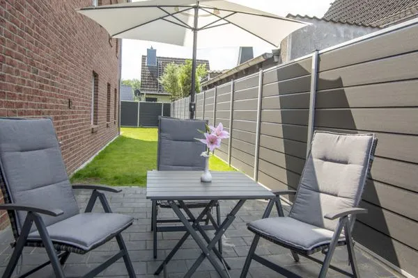 Duhner Strand FeWo 2 Duhnen - Terrasse