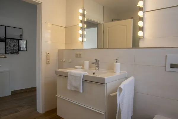 Duhner Strand FeWo 4 Duhnen - Badezimmer