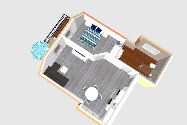 Duhner Strand FeWo 5 Duhnen - Grundriss