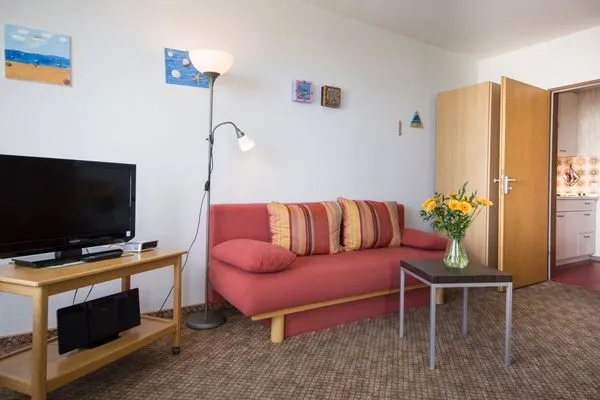 Frische Brise FeWo 10.08 Sahlenburg - Wohnzimmer