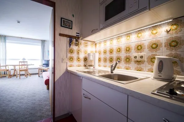 Frische Brise FeWo 10.08 Sahlenburg - Küche / Küchenzeile