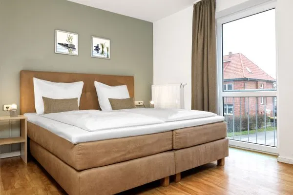 Schlafzimmer 2 Haus Südwester Ringelrobbe