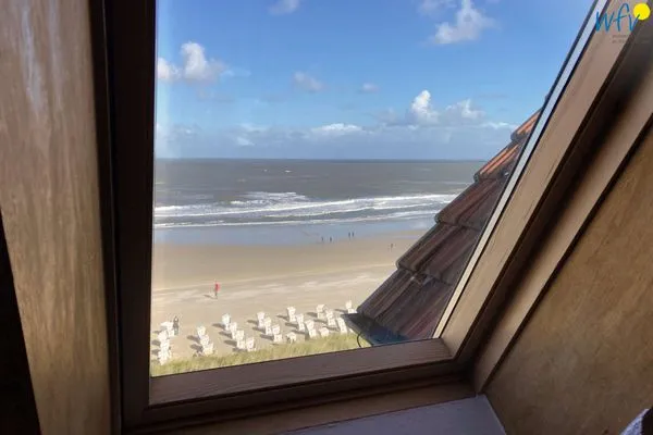 Meerblick aus der Küche Villa Alexandra Ferienwohnung 31