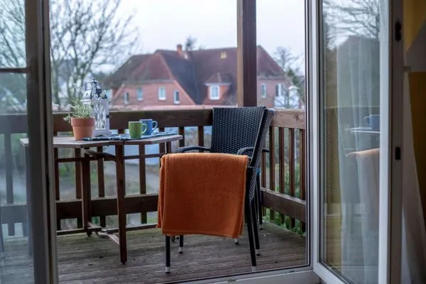 Hamburger Straße 7 FeWo 7 OG Sahlenburg - Balkon