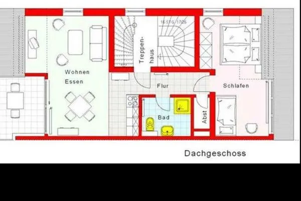 Grundriss  (AMW1) Ferienwohnung Garbers/Thiele