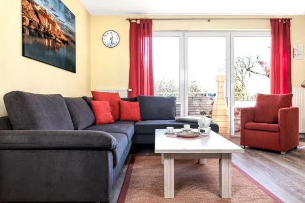 Living room Landhaus Residenz Kirchsee Meeresglück