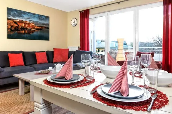 Living room Landhaus Residenz Kirchsee Meeresglück